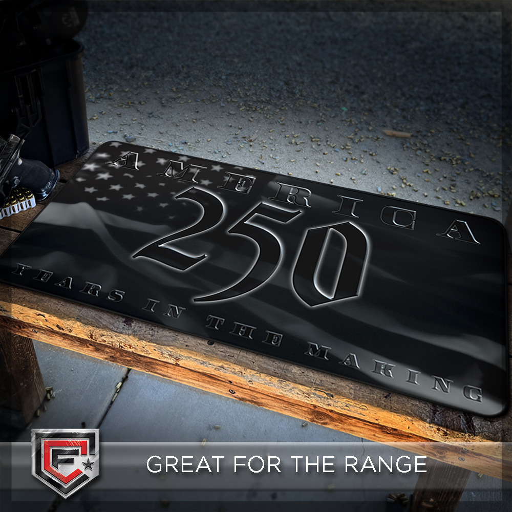 America 250 Work Mat - Black & White - Image 5